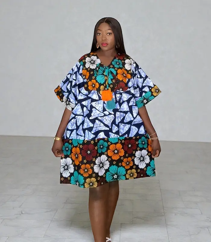 uju-purple UJUNWA dress - Image 1