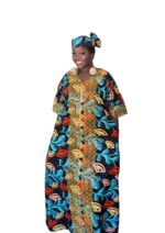 ELIORA gown with cap